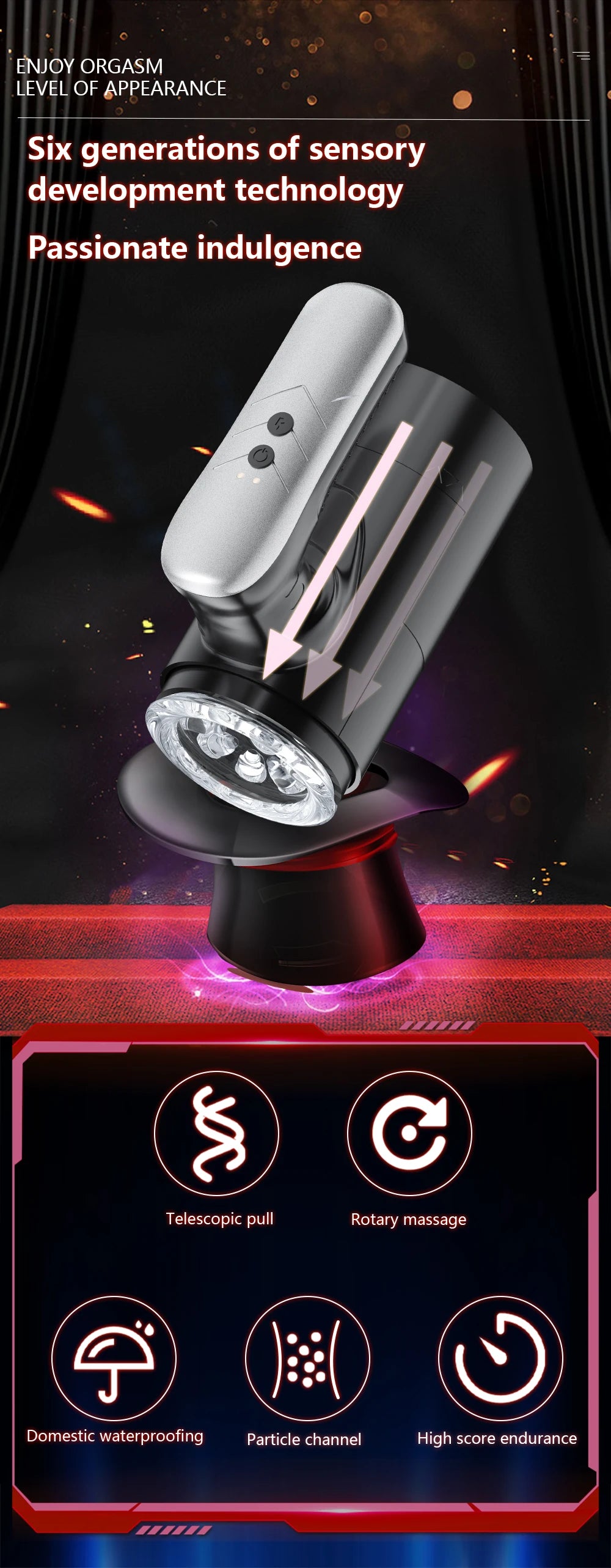 Masturbador masculino automático