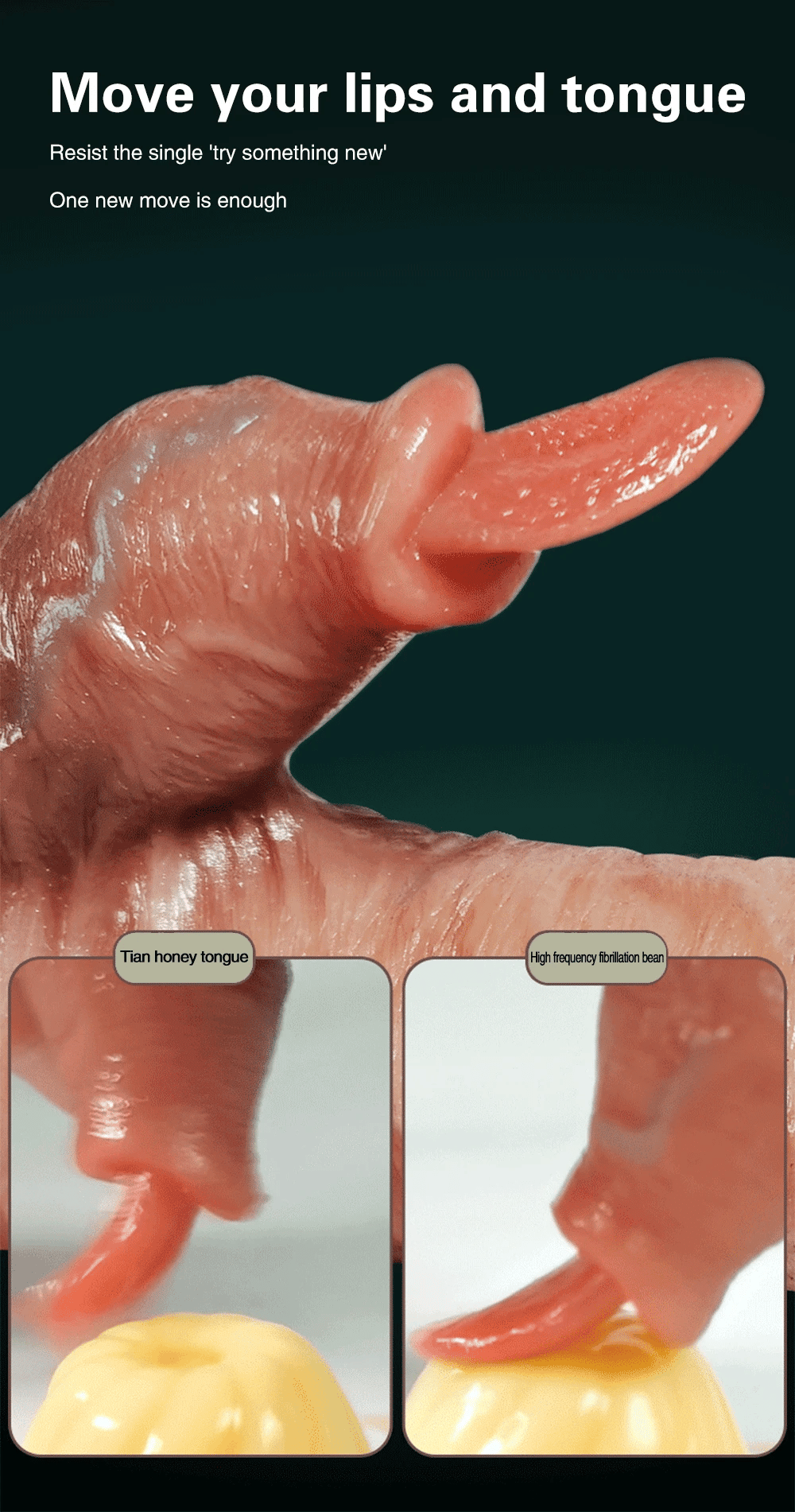 Consolador vibrador realista con Control remoto