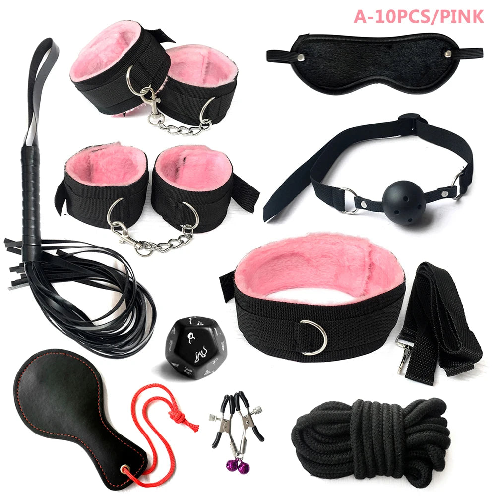 Juego de Bondage BDSM para parejas.