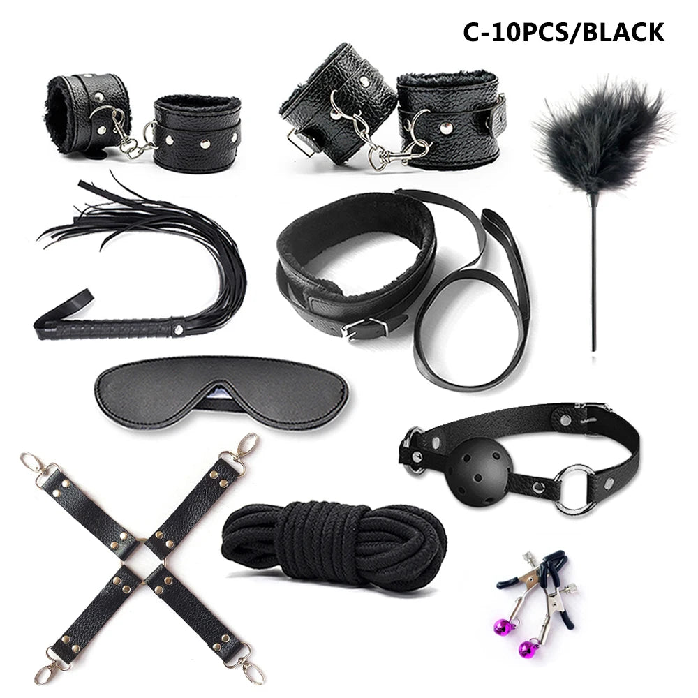 Juego de Bondage BDSM para parejas.