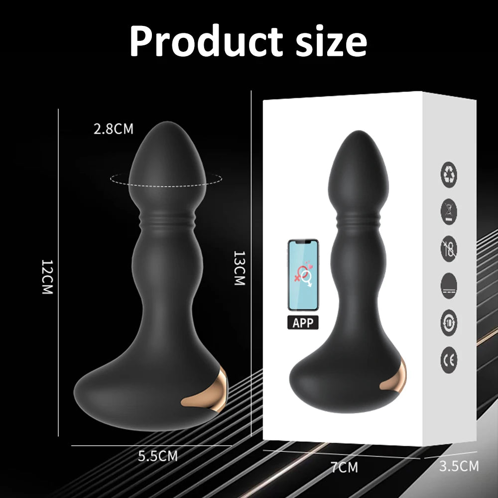 Vibrador consolador para parejas.